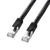 【代引不可】サンワサプライ PoE　CAT6LANケーブル（5m) KB-T6POE-05BK