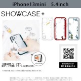 iPhone13mini 5.4インチ 対応 ケース カバー  SHOWCASE+ ムーミン MOOMIN スマートフォンケース 扉タイプ ケース 背面扉 クリアケース グルマンディーズ MMN-56