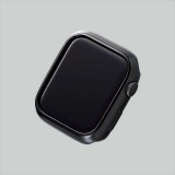 【即納】【代引不可】Apple Watch SE/Series 6/5/4 44mm ソフトバンパー TPU キズ 衝撃 保護 アップルウォッチバンパー ブラック エレコム AW-20MBPUBK