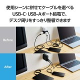 【即納】【代引不可】USB Power Delivery EPR規格 140W対応 AC充電器 (C×2+A×1) ブラック エレコム ACDC-PD96140BK