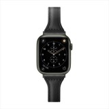 Apple Watch 用 アップルウォッチ PUレザーバンド(41mm/40mm/38mm) ブラック PGA PG-AW41PU01BK