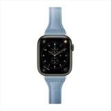 Apple Watch 用 アップルウォッチ PUレザーバンド(41mm/40mm/38mm) ブルー PGA PG-AW41PU04BL