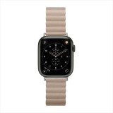 Apple Watch 用 アップルウォッチ PUレザーマグネットバンド(41mm/40mm/38mm) アイボリー PGA PG-AW41MG02IV