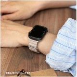 Apple Watch 用 アップルウォッチ PUレザーマグネットバンド(41mm/40mm/38mm) アイボリー PGA PG-AW41MG02IV