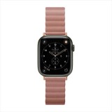 Apple Watch 用 アップルウォッチ PUレザーマグネットバンド(41mm/40mm/38mm) ピンク PGA PG-AW41MG05PK