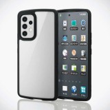 【代引不可】Galaxy A53 5G ハイブリッドケース TOUGH SLIM LITE フレームカラー ギャラクシーケース スマホケース シンプル 定番 人気 ブラック エレコム PM-G224TSLFCBK