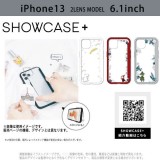 iPhone13 iPhone6.1インチ デュアルカメラ 2眼モデル 対応 ケース カバー SHOWCASE+ ムーミン MOOMIN スマートフォンケース 扉タイプ ケース 背面扉 クリアケース グルマンディーズ MMN-57