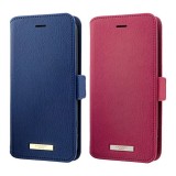 らくらくスマートフォン F-52B レザーケース GRAMAS COLORS Shrink PU Leather Book Case 手帳型ケース マグネット カード収納 大型ポケット LEPLUS LP-D21WR1GM1