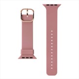 Apple Watch 用 アップルウォッチ シリコン バンド ベルト (49mm/45mm/44mm/42mm) ピンク PGA PG-AW49SC05PK