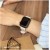 Apple Watch 用 アップルウォッチ シリコンバンド(41mm/40mm/38mm) アイボリー PGA PG-AW41SC02IV