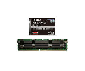 グリーンハウス MAC PC2-6400 DDR2 FB-DIMM 2GB*2枚 GH-FB6400-2GX2