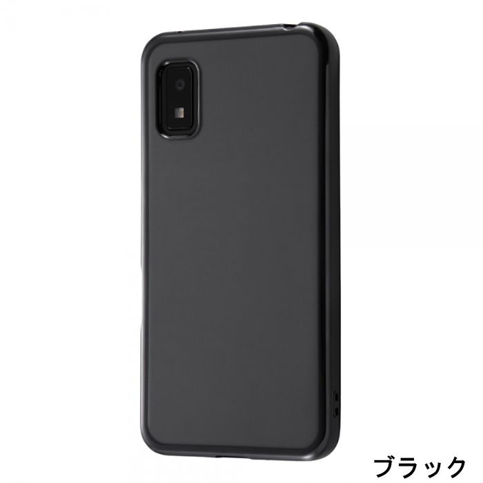 AQUOS wish2/AQUOS wish TPUソフトケース メタリックフレーム アクオス