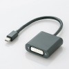 【代引不可】エレコム Mini DisplayPort-DVI変換アダプタ AD-MDPDVIBK