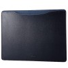 【即納】【代引不可】MacBookPro/Air 13インチ 13.6インチ ( M2 2022 M1 2020 2019 2018 ) 用 パソコン ケース カバー スリーブタイプ ソフトレザー 内側起毛素材 スリム ネイビー エレコム BM-IBSVM2213NV