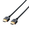 【即納】【代引不可】HDMI ケーブル High Speed with Ethernet スタンダード 1m 4K 30Hz HEC ARC対応 (タイプA・19ピン - タイプA・19ピン) RoHS指令準拠 イーサネット対応 ブラック エレコム DH-HD14ER10BK