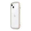 iPhone 14 iPhone 13 ケース カバー ハイブリッドケース ベージュ Cleary 耐衝撃 背面クリア仕様 ハイブリッド LEPLUS NEXT LN-IM22PLCBG