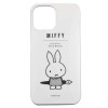 iPhone12 Pro Max 対応 6.7インチ ケース カバー ソフトケース MIFFY ミッフィー ペン TPUソフトケース iPhoneケース グルマンディーズ MF-116WH