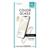 iPhone 14/13/13 Pro 全画面保護 ソフトフレーム ミルクホワイト ViAMO COLOR GLASS 液晶保護ガラス ガラスフィルム 超硬度10H 表面強化ガラス LEPLUS NEXT LN-IM22FGVMWH