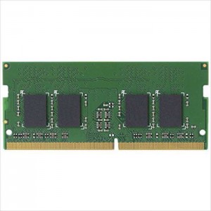 【代引不可】EU RoHS指令準拠 DDR4メモリモジュール DDR4-2400 4GB ノートPC/薄型デスクトップ用 エレコム EW2400-N4G/RO