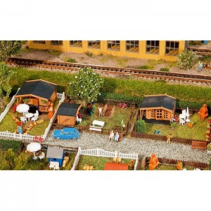 FALLER  (N) Allotment Garden Set 1 (農園セット1) Nゲージ 鉄道模型 ジオラマ ストラクチャー トミーテック 272550