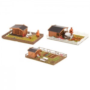 FALLER  (N) Allotment Garden Set 1 (農園セット1) Nゲージ 鉄道模型 ジオラマ ストラクチャー トミーテック 272550