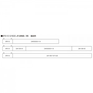 Nゲージ EF510 0 鉄道模型 KATO 3059-1