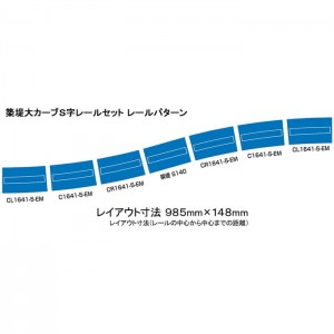 Nゲージ 築堤大カーブS字レールセット 鉄道模型 線路 TOMIX TOMYTEC トミーテック 91045