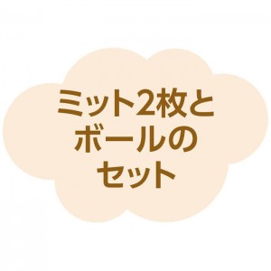 ぴったんこキャッチ ミット ボール セット キャッチボール 玩具 おもちゃ 外遊び 運動 スポーツ 子供用  アーテック 3059