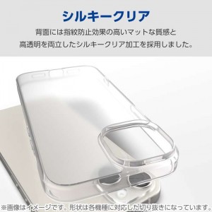 【代引不可】Google Pixel 9 Google Pixel 9 Pro ハイブリッドケース スタンダード シルキークリア エレコム PM-P242HVCKMCR