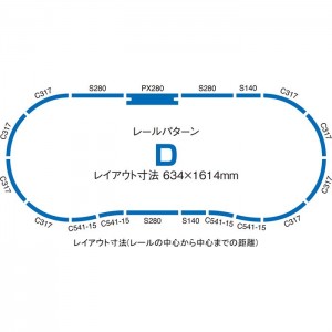 Nゲージ レールセット 複線化セット Dパターン 鉄道模型 線路 TOMIX TOMYTEC トミーテック 91064