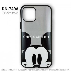 iPhone12 iPhone12Pro 対応 6.1インチ ケース カバー IIIIfit イーフィット ディズニーキャラクター Disney ハイブリッドケース iPhoneケース グルマンディーズ DN-749