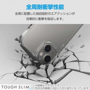 【代引不可】Google Pixel 9 Google Pixel 9 Pro ソフトケース TOUGH SLIM LITE 衝撃吸収 ストラップシート付属 クリア エレコム PM-P242TSLUCCR