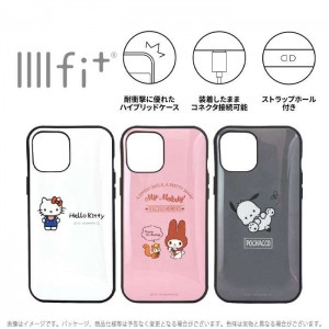 iPhone12 Pro Max 対応 6.7インチ ケース カバー IIIIfit イーフィット サンリオキャラクターズ SANRIO ハイブリッドケース iPhoneケース グルマンディーズ SANG-61