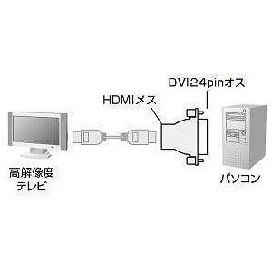 【代引不可】サンワサプライ HDMIアダプタ AD-HD02