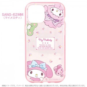 iPhone12 Pro Max 対応 6.7インチ ケース カバー IIIIfit Clear イーフィットクリア サンリオキャラクターズ SANRIO ハイブリッドケース iPhoneケース グルマンディーズ SANG-62