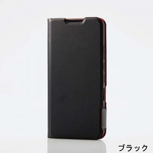 【代引不可】AQUOS wish2/AQUOS wish 手帳型ケース ソフトレザーケース 薄型 超軽量 磁石付 カードポケット アクオス ウィッシュ ケース カバー エレコム PM-S223PLFU