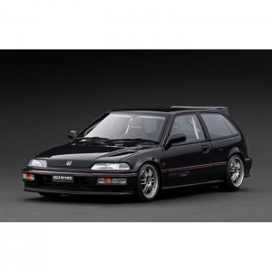 1/18 イグニッションモデル IG Honda CIVIC (EF9) SiR Black ミニカー 模型 ティーケーカンパニー IG3125