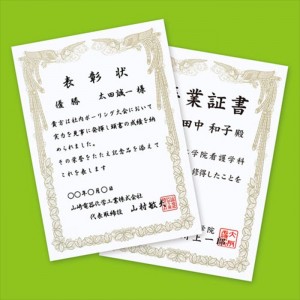 インクジェット専用 賞状 縦 A4 10枚入 手作り つやなしマット 厚手 表彰状 修了証書 感謝状 サンワサプライ JP-SHA4TN2