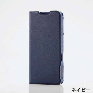 【代引不可】AQUOS wish2/AQUOS wish 手帳型ケース 花柄 ソフトレザーケース 薄型 超軽量 磁石付 カードポケット アクオス ウィッシュ ケース カバー エレコム PM-S223PLFUJ