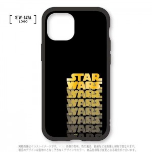 iPhone13 iPhone6.1インチ デュアルカメラ 2眼モデル 対応 ケース カバー IIIIfit イーフィット STAR WARS スターウォーズ ハイブリッドケース スマートフォンケース グルマンディーズ STW-147