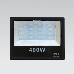 投光器 LED 400W 40000LM 薄型 昼光色 看板灯 LED照明 高天井用 屋外照明 防水 運動場 ジム GOODGOODS グッドグッズ LD-408A