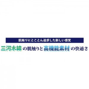 三河木綿使用　クールでドライな 清涼ガーゼ敷パッド　WAYOベルト®仕様　セミダブル 富士パックス h826