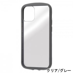 iPhone 12 mini 耐衝撃 ハイブリッドケース Puffull 硬度2H 薄い 軽い マイクロドット加工 レイアウト RT-P26CC14