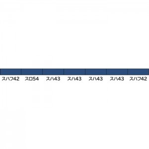 Nゲージ 不定期急行 彩雲 7両編成セット 鉄道模型 未塗装エコノミーキット グリーンマックス 621