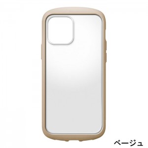 iPhone 12/iPhone 12 Pro ガラスタフケース ラウンドタイプ 高硬度9H 耐衝撃 飛散防止 クリアケース PGA PG-20GGT01