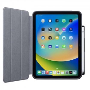 【即納】【代引不可】Apple iPad 10.9インチ 第10世代 対応 ブラック iPadケース フラップケース 収納ポケット付き サンワサプライ PDA-IPAD1914BK