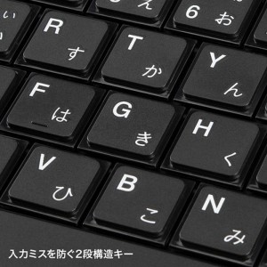 【代引不可】キータッチ音が静か 静音スリムキーボード（ブラック） サンワサプライ SKB-SL19BK