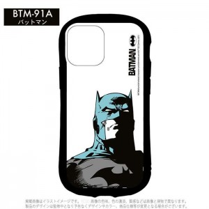 iPhone12 iPhone12Pro 対応 6.1インチ ケース カバー BATMAN バットマン ハイブリッドクリアケース ハイブリッドケース グルマンディーズ BTM-91