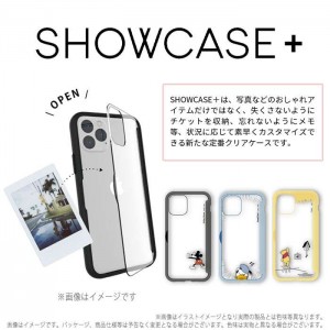 iPhone12mini 対応 iPhone 12 mini 5.4インチ ケース カバー SHOWCASE+ 扉タイプ クリアケース ディズニーキャラクター Disney 背面扉 クリア カスタム グルマンディーズ DN-754