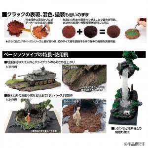 ジオラマ粘土 ジオベース ダークブラウン 100g ベーシック 図工 工作 クラフト ホビー 画材 素材 美術 アーテック 24302